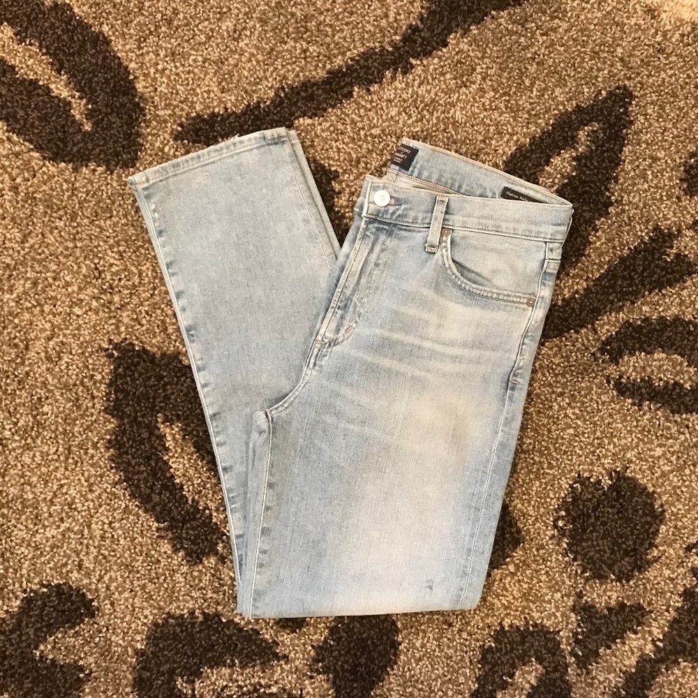 Citizens of Humanity Harlow Ankle High Rise Slim Jeans Size 30